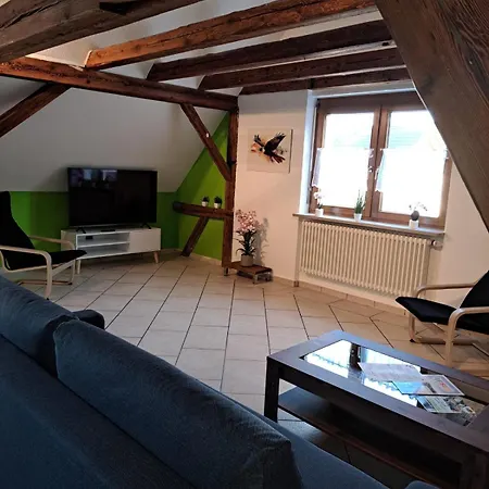 Falkenburg Loft - Nahe Europapark Mit Grossem Balkon - Mein Swh شقة كابل غرافنهاوسن